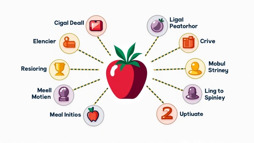 Infografik über die Vorteile der Pomodoro-Technik in der medizinischen Praxis